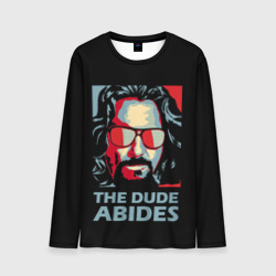 Мужской лонгслив 3D The Dude Abides Лебовски