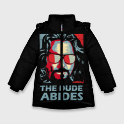 Зимняя куртка для девочек 3D The Dude Abides Лебовски