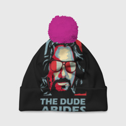 Шапка 3D c помпоном The Dude Abides Лебовски