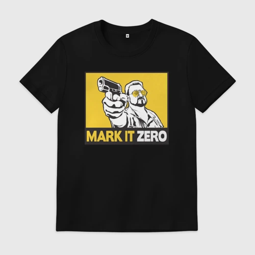 Мужская футболка хлопок Mark It Zero Большой Лебовски