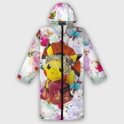Дождевик унисекс 3D Пикачу   гейша