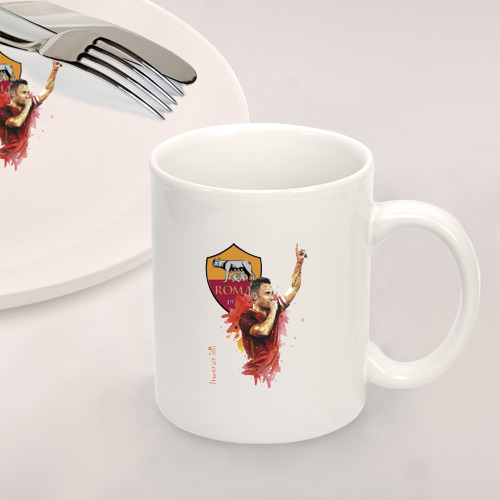 Набор: тарелка + кружка Francesco Totti - Roma - Italy - фото 2