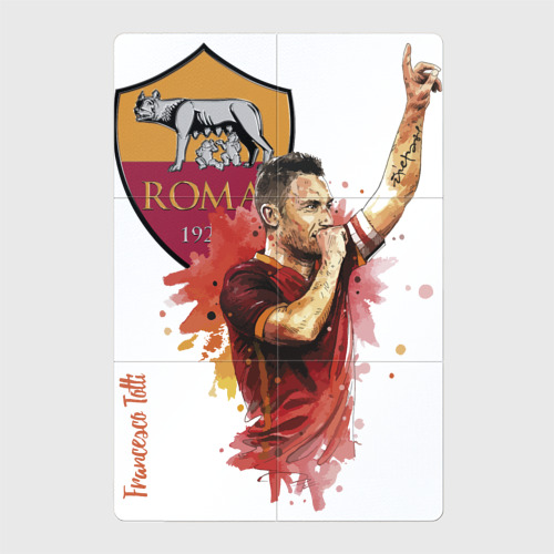 Магнитный плакат 2Х3 Francesco Totti - Roma - Italy