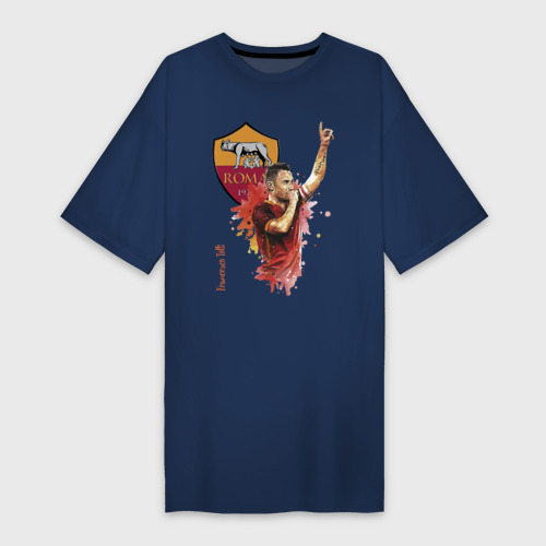 Платье-футболка хлопок Francesco Totti - Roma - Italy
