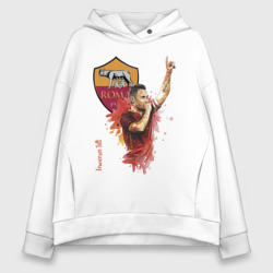 Женское худи Oversize хлопок Francesco Totti - Roma - Italy