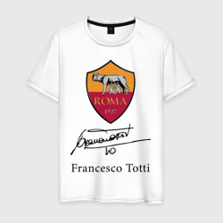 Мужская футболка хлопок Francesco Totti, Roma