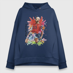 Женское худи Oversize хлопок Thierry Daniel Henry