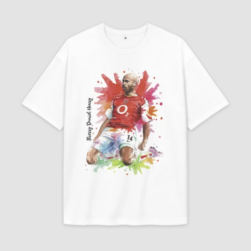 Мужская футболка Oversize хлопок premium Thierry Daniel Henry