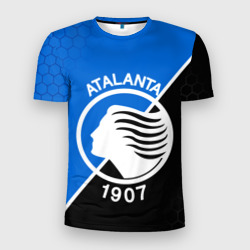 Мужская футболка 3D Slim FC Atalanta ФК Аталанта