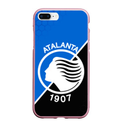 Чехол для iPhone 7Plus/8 Plus матовый FC Atalanta ФК Аталанта