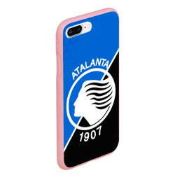 Чехол для iPhone 7Plus/8 Plus матовый FC Atalanta ФК Аталанта - фото 2