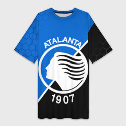 Платье-футболка 3D FC Atalanta ФК Аталанта