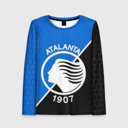 Женский лонгслив 3D FC Atalanta ФК Аталанта