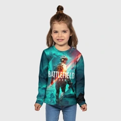 Детский лонгслив 3D Баттлфилд 2042 - фото 2