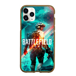 Чехол для iPhone 11 Pro матовый Battlefield 2042