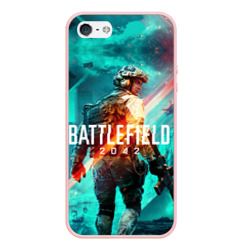 Чехол для iPhone 5/5S матовый Battlefield 2042