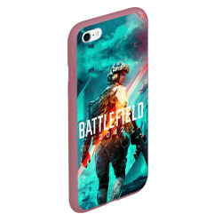Чехол для iPhone 6/6S матовый Battlefield 2042 - фото 2