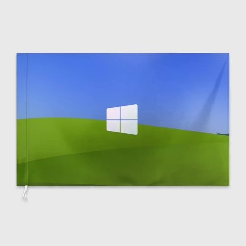 Флаг 3D W10