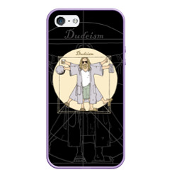 Чехол для iPhone 5/5S матовый Dudeism - Большой Лебовский