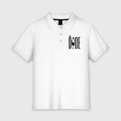 Женское поло хлопок The Dude