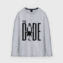Мужской лонгслив oversize хлопок The Dude