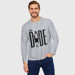 Мужской лонгслив oversize хлопок The Dude - фото 2