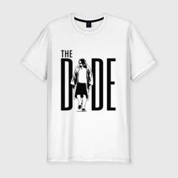 Мужская футболка хлопок Slim The Dude