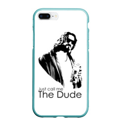 Чехол для iPhone 7Plus/8 Plus матовый Just call me the Dude