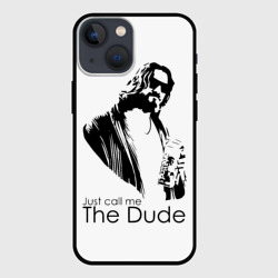 Чехол для iPhone 13 mini Just call me the Dude