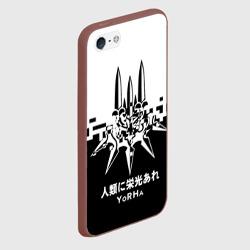 Чехол для iPhone 5/5S матовый YoRHa, Nier: Automata - фото 2