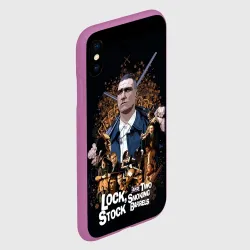 Чехол для iPhone XS Max матовый Карты, деньги, два ствола - фото 2