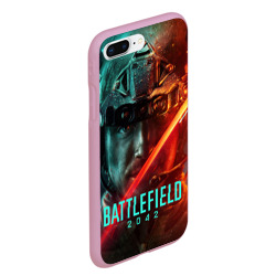 Чехол для iPhone 7Plus/8 Plus матовый Battlefield 2042 Soldier face - фото 2