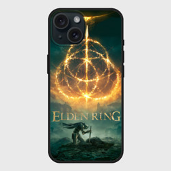 Чехол силиконовый для Apple iPhone 15 матовый Elden Ring key art