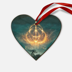 Деревянная игрушка Сердце Elden Ring key art