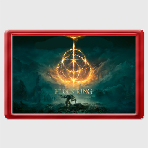 Магнит 45*70 Elden Ring key art, цвет красный