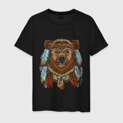 Мужская футболка хлопок Славянский медведь