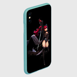 Чехол для iPhone XS Max матовый Касуми - фото 2