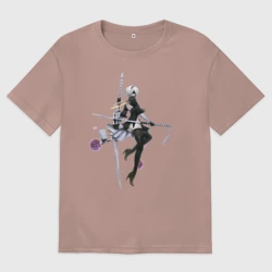 Женская футболка хлопок Oversize 2B Nier