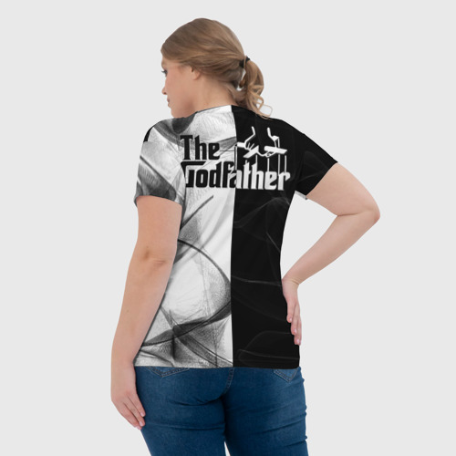 Женская футболка 3D Крёстный отец The Godfather, цвет 3D печать - фото 7