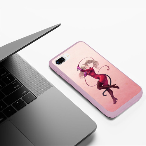 Чехол для iPhone 7Plus/8 Plus матовый Милая Энн, цвет розовый - фото 5