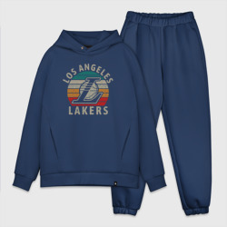 Мужской костюм oversize хлопок Los Angeles Lakers