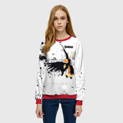 Женский свитшот 3D Шоё Хината с крыльями Haikyuu!! - фото 2