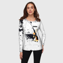 Женский лонгслив 3D Шоё Хината с крыльями Haikyuu!! - фото 2