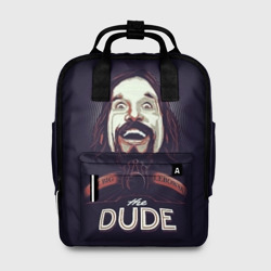 Женский рюкзак 3D Большой Лебовский The Dude