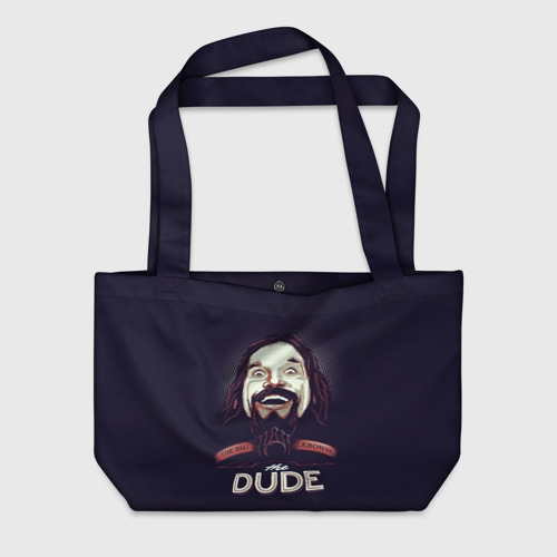 Пляжная сумка 3D Большой Лебовский The Dude