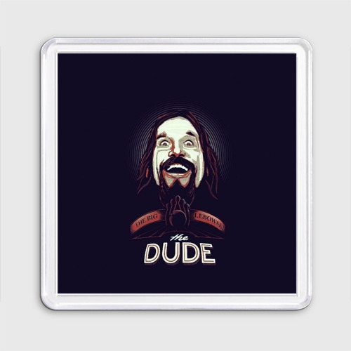 Магнит 55*55 Большой Лебовский The Dude