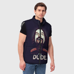 Мужской жилет утепленный 3D Большой Лебовский The Dude - фото 2