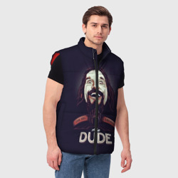 Мужской жилет утепленный 3D Большой Лебовский The Dude - фото 2