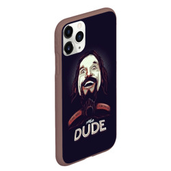 Чехол для iPhone 11 Pro Max матовый Большой Лебовский The Dude - фото 2