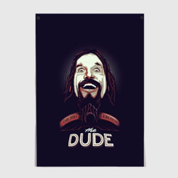 Постер Большой Лебовский The Dude